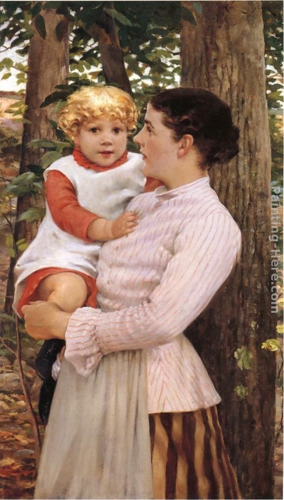 James Carroll Beckwith Mother and Child